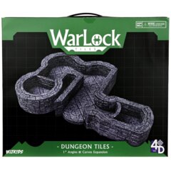 WarLock Tiles: Dungeon Tiles Expansion - One Inch Angles & Curves